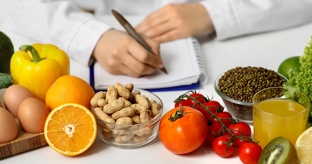 fruits and vegetables