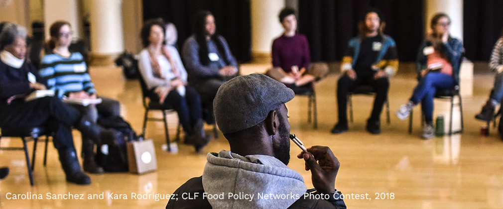 group of people sitting
